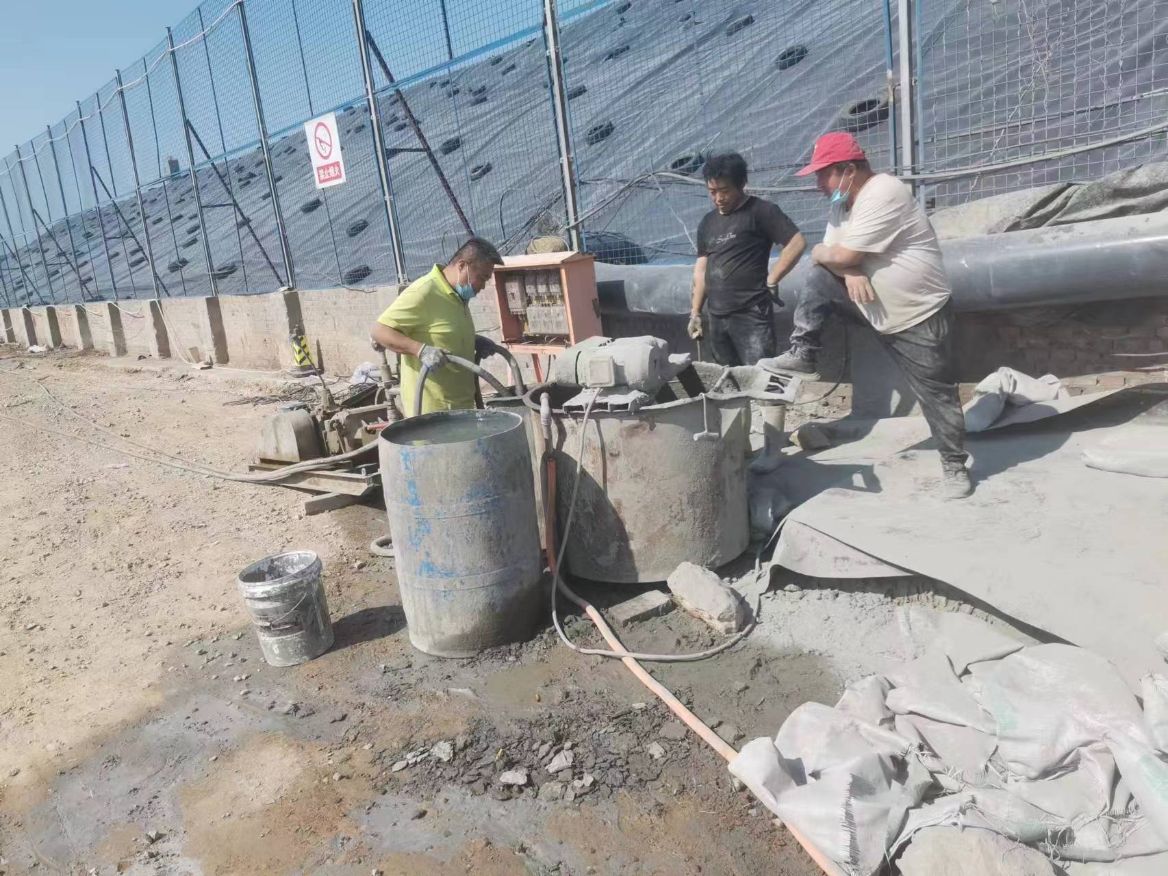 玉山袖阀管注浆